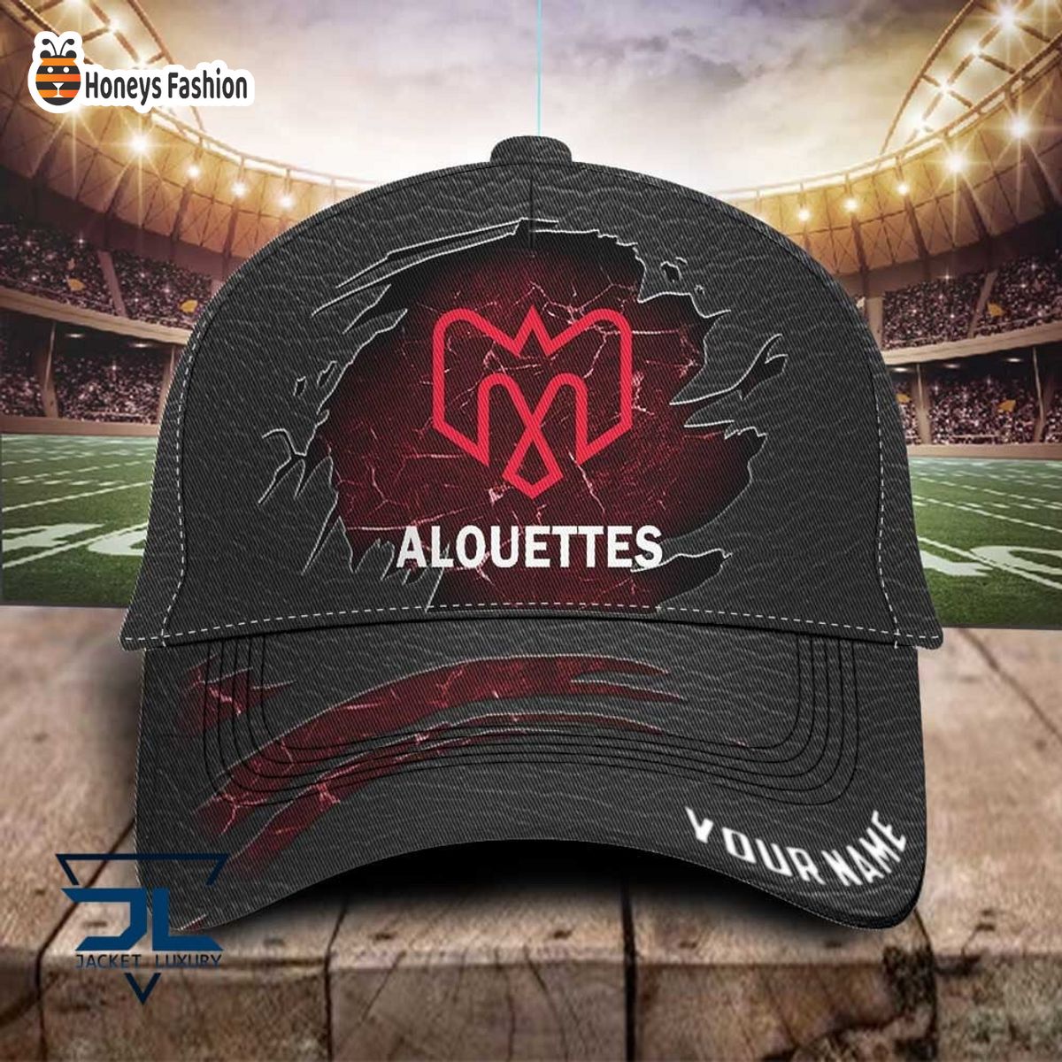 Montreal Alouettes Custom Name Classic Cap