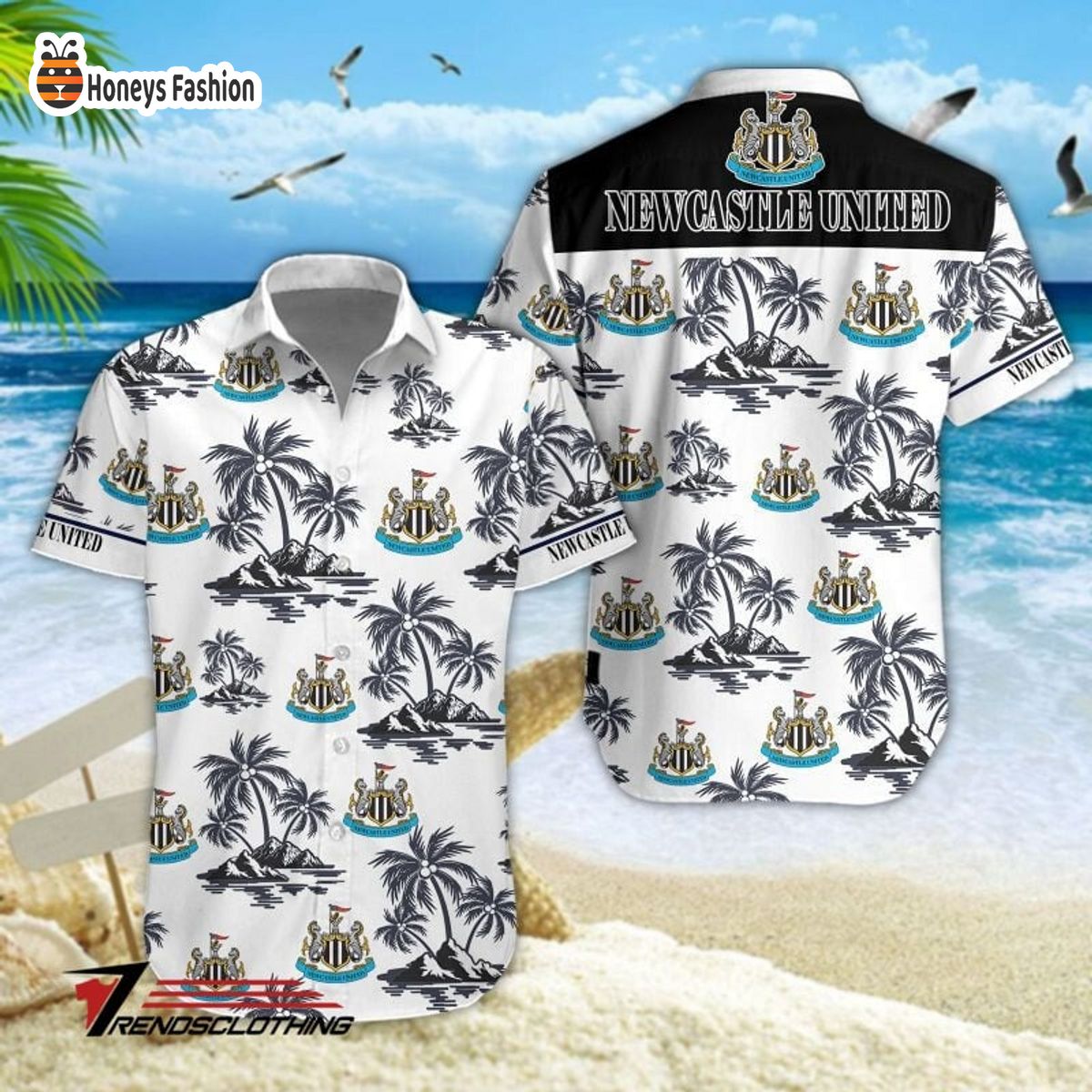 Newcastle United F.C 2023 hawaiian shirt