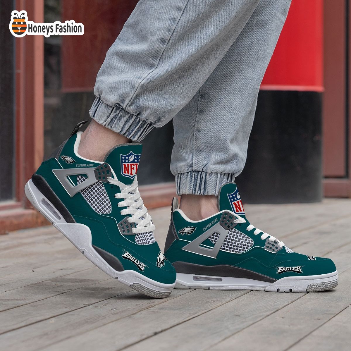 Philadelphia Eagles NFL Air Jordan 4 Shoes