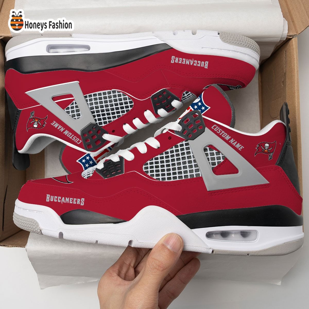 Tampa Bay Buccaneers NFL Air Jordan 4 Shoes