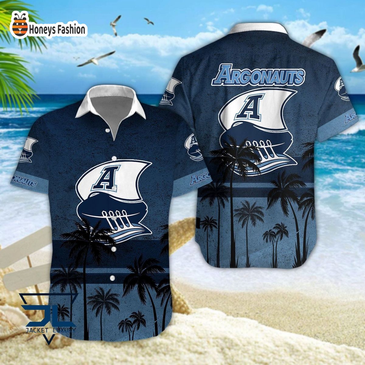 Toronto Argonauts CFL hawaiian shirt