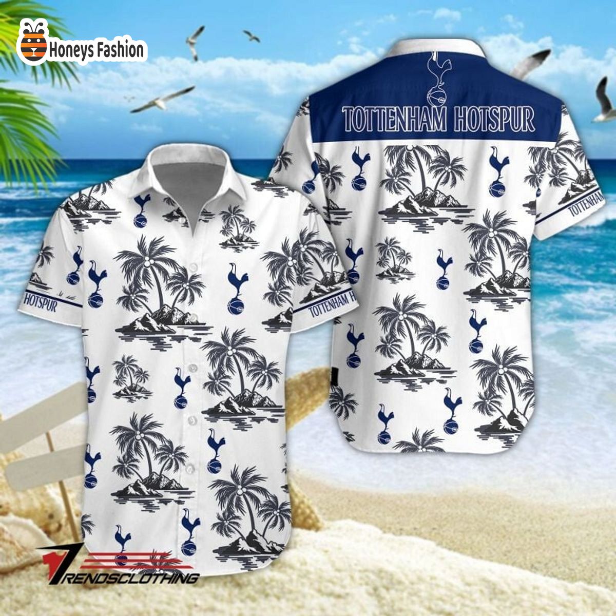 Tottenham Hotspur F.C 2023 hawaiian shirt