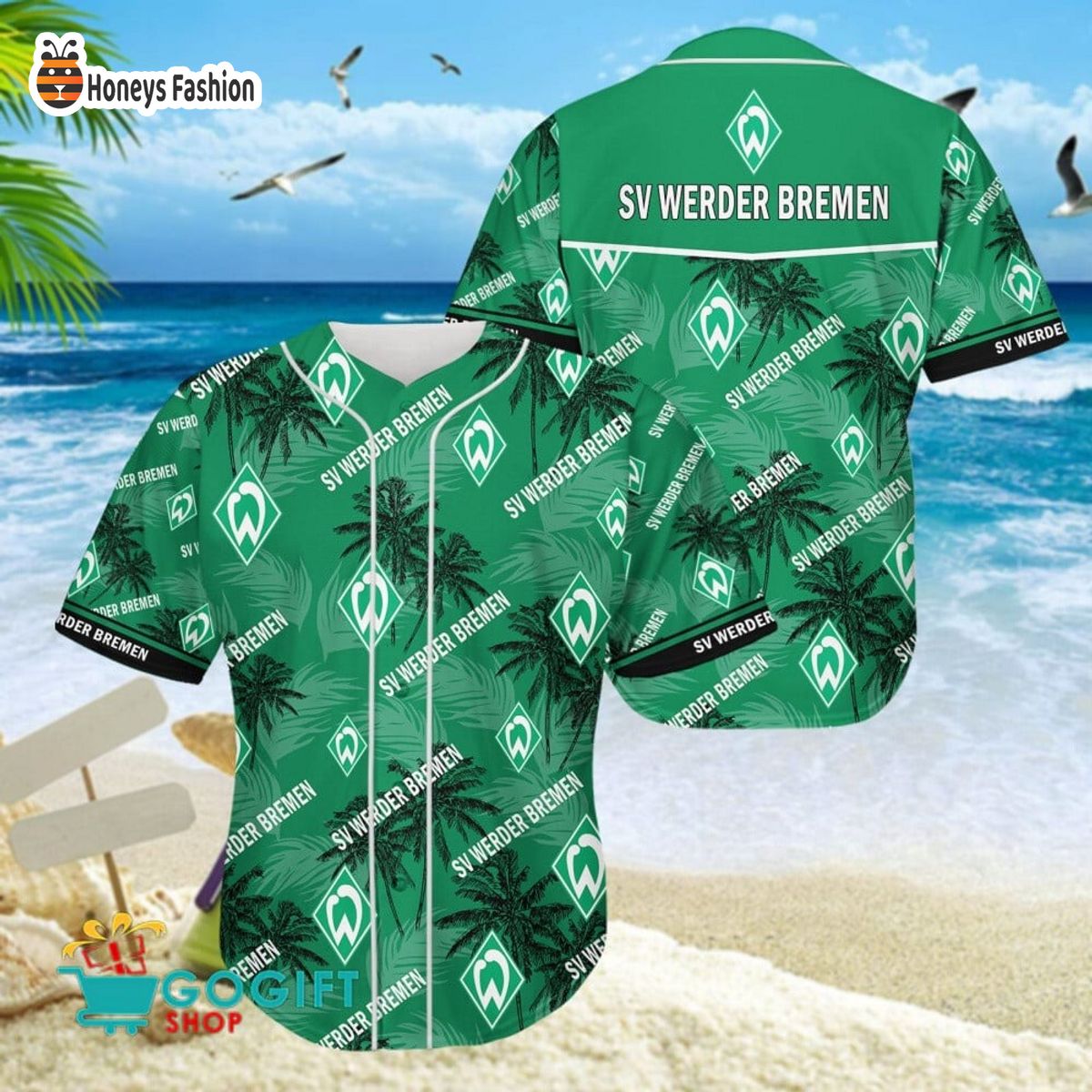 Werder Bremen Baseball Shirt