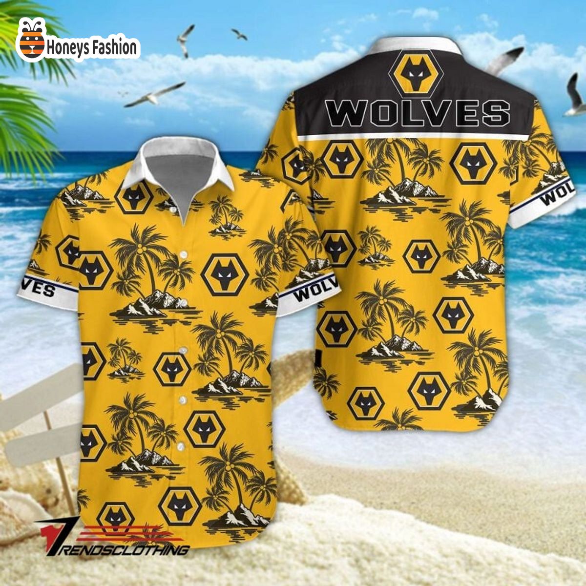 Wolverhampton Wanderers F.C 2023 hawaiian shirt