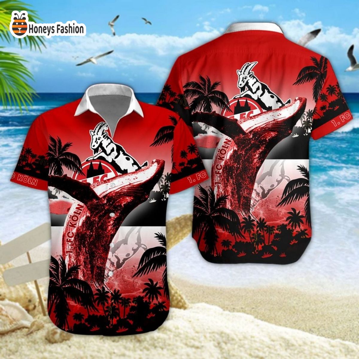 1. FC Koln 2023 hawaiian shirt