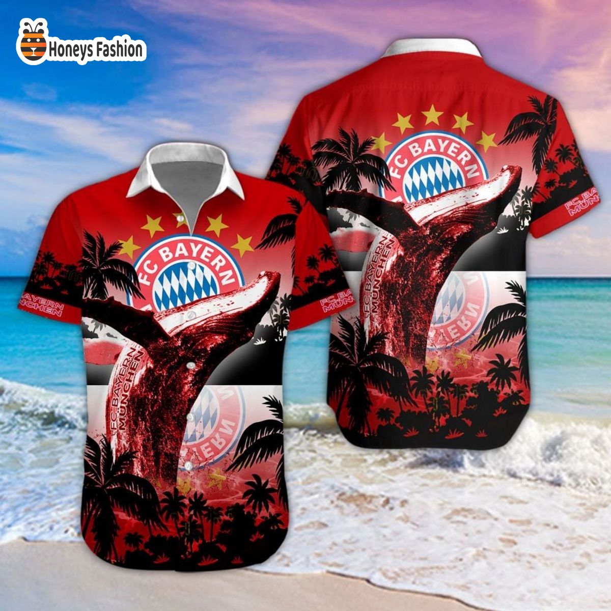 FC Bayern Munchen 2023 hawaiian shirt