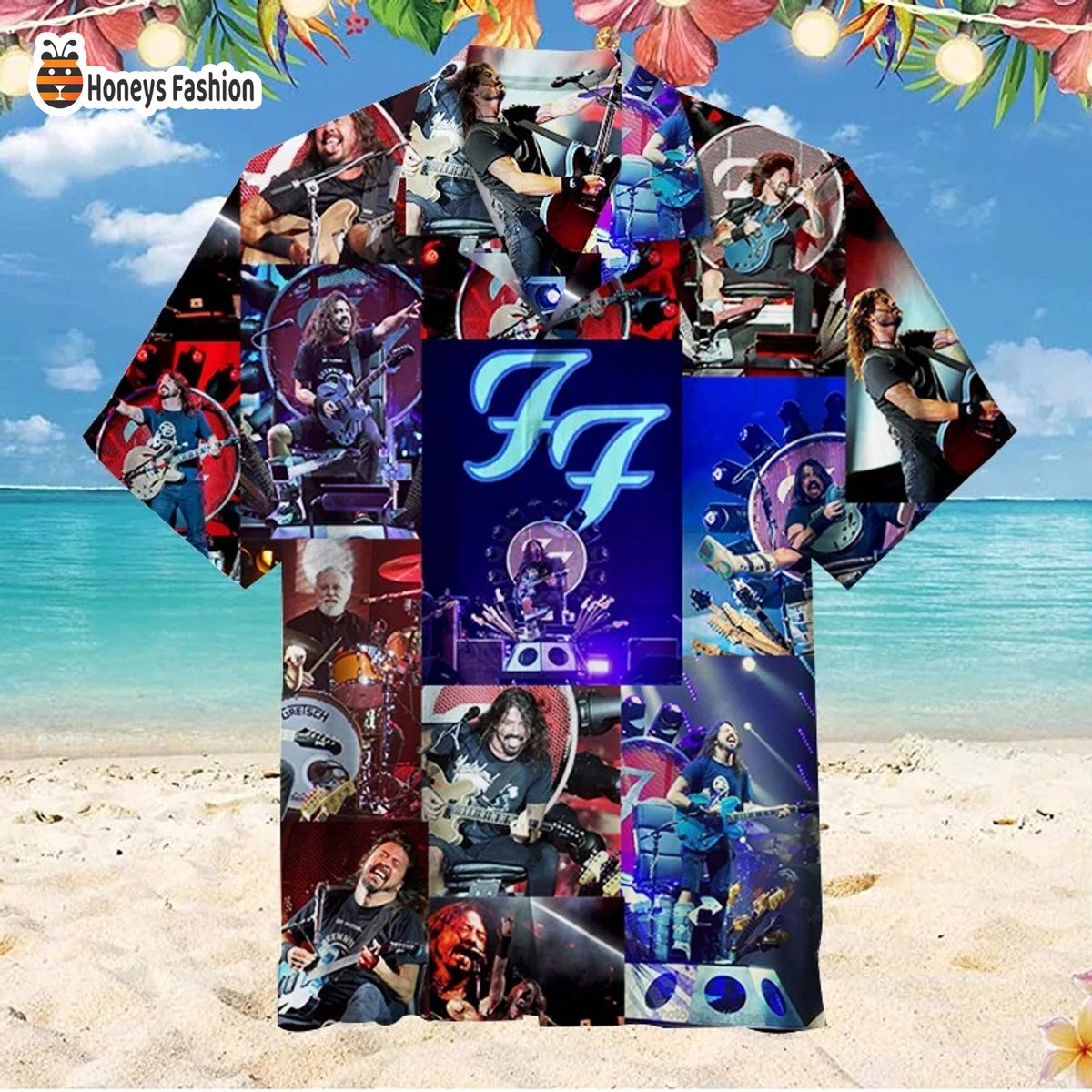 Foo Fighters There Is Nothing Left to Lose Albums Hawaiian Shirt