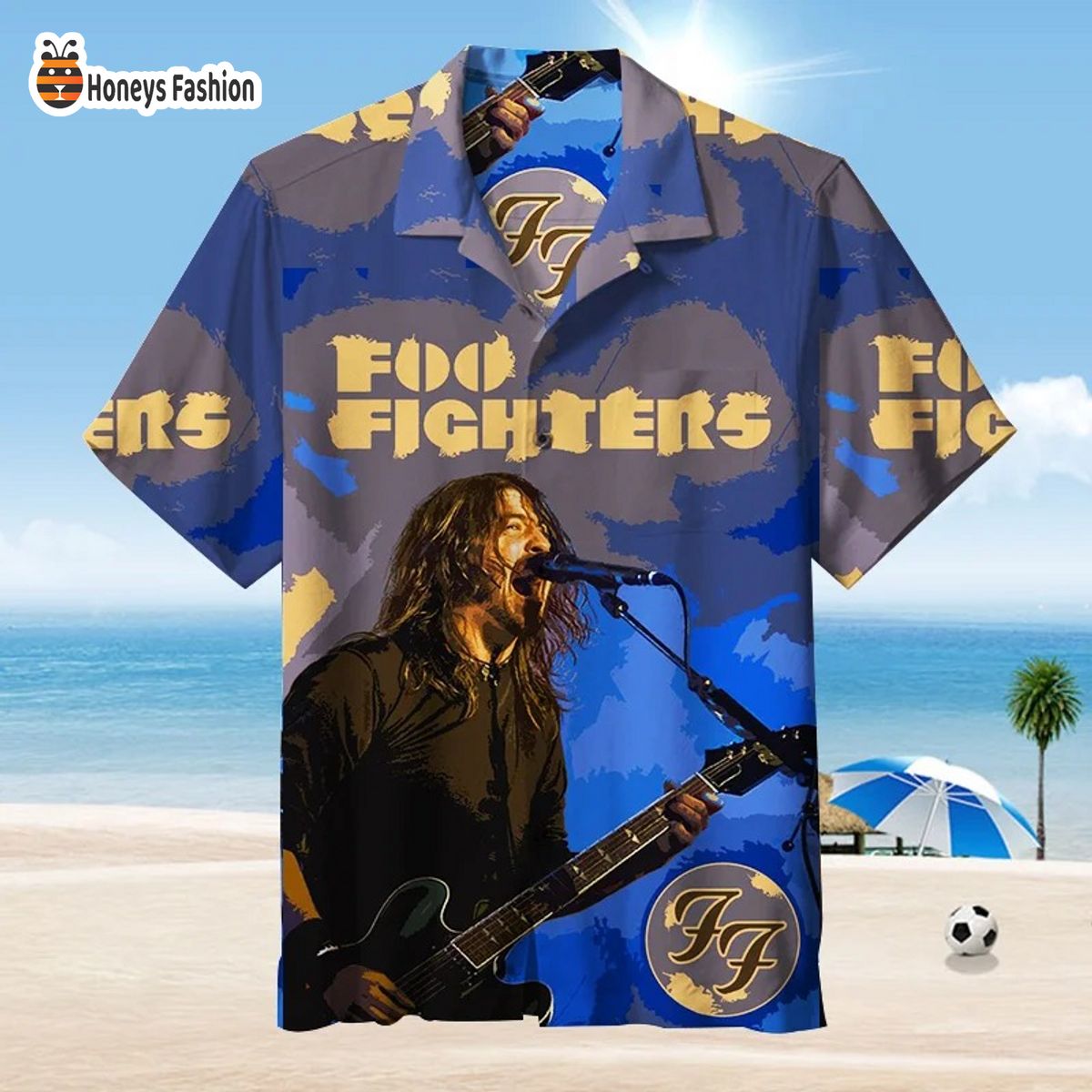 Foo Fighters One by One Wasting Light Fighters Albums Hawaiian Shirt