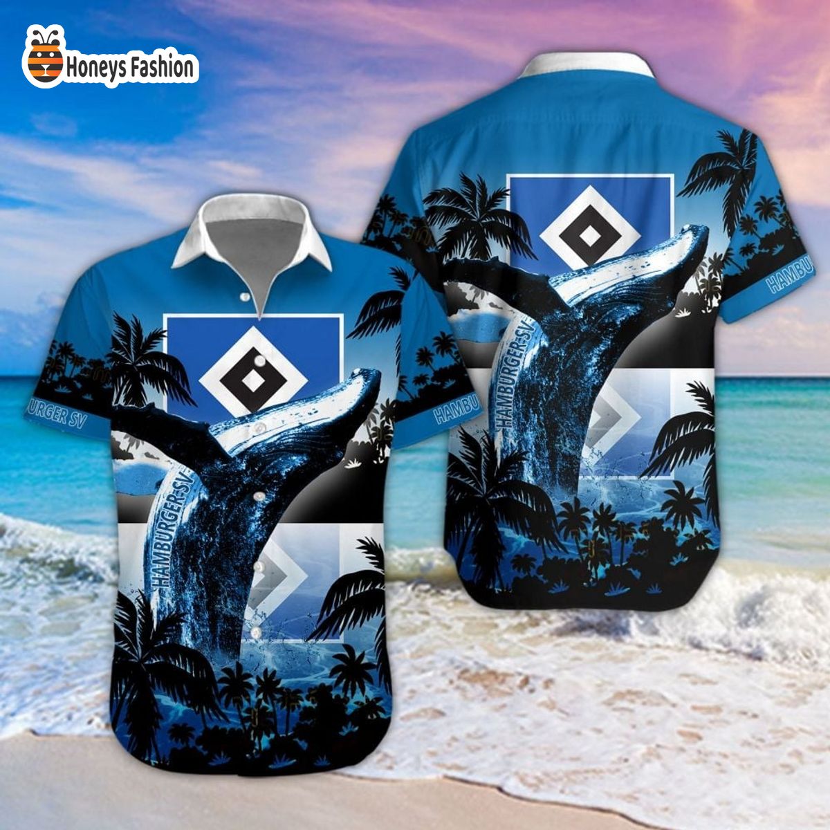 Hamburger SV 2023 hawaiian shirt
