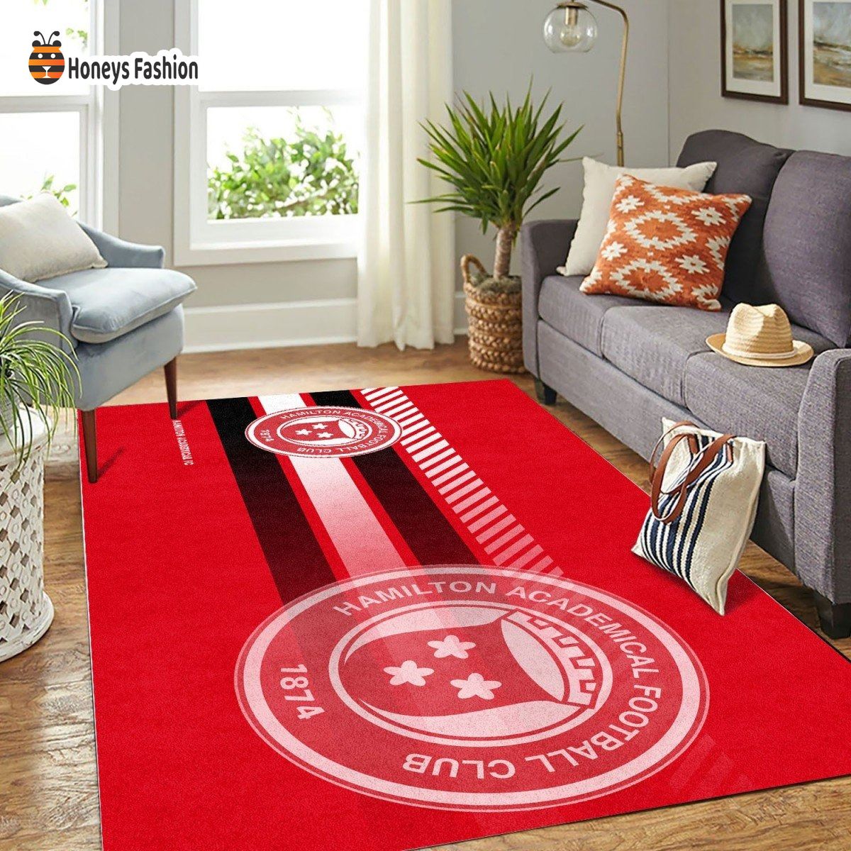 Hamilton Academical F.C Rug Carpet