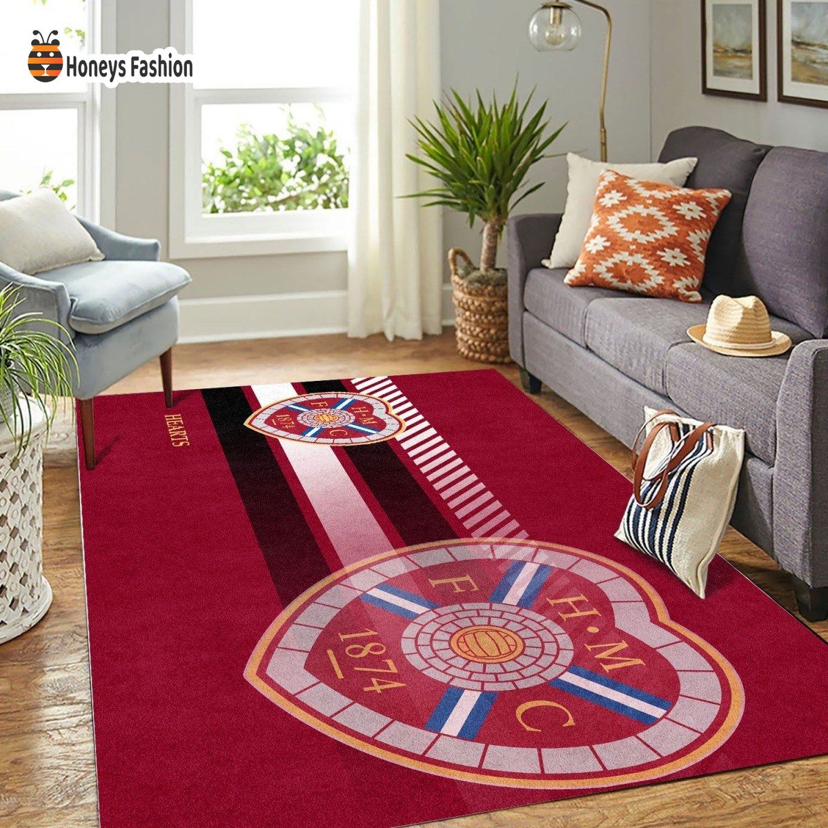 Heart of Midlothian F.C Rug Carpet