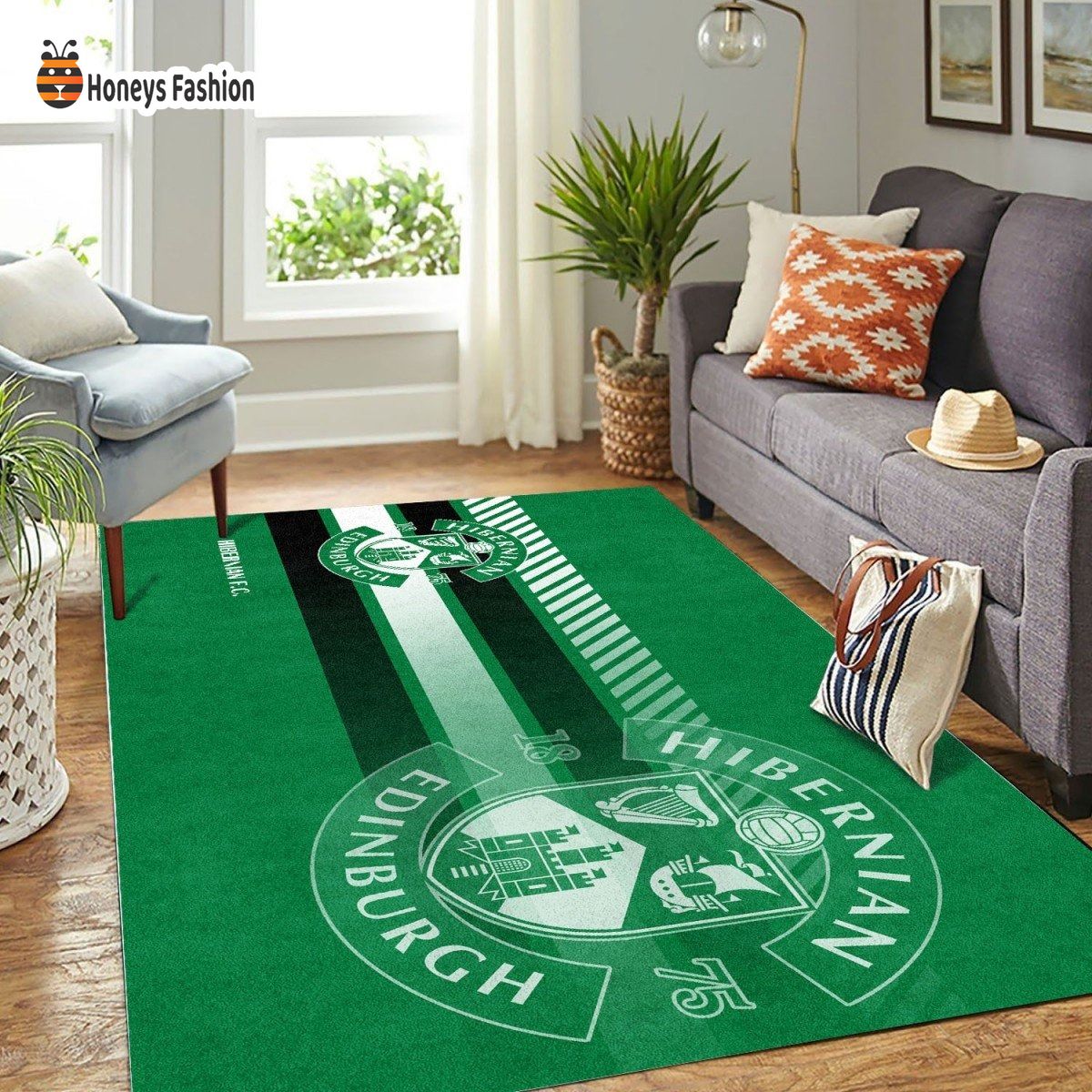Hibernian F.C. Rug Carpet