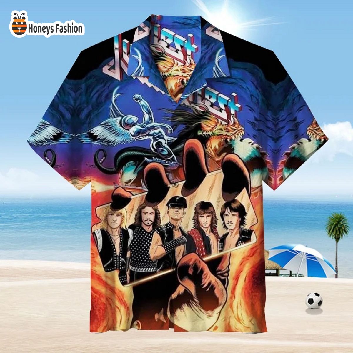 Judas Priest British Steel Albums Hawaiian Shirt