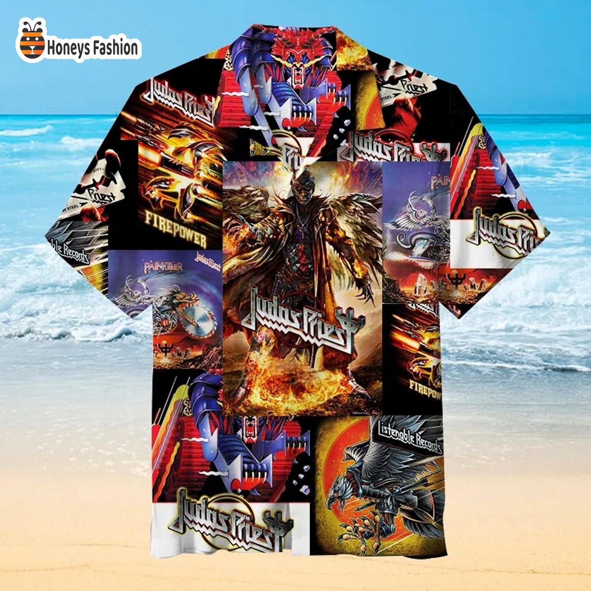 Judas Priest Screaming for Vengeance Lives Hawaiian Shirt