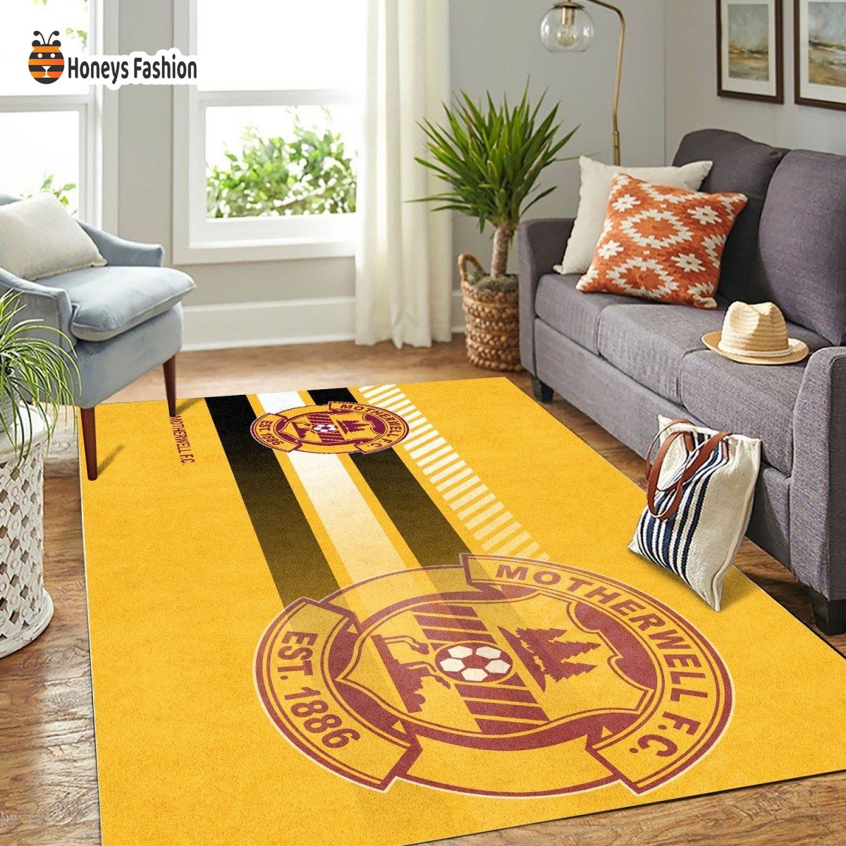 Motherwell F.C Rug Carpet