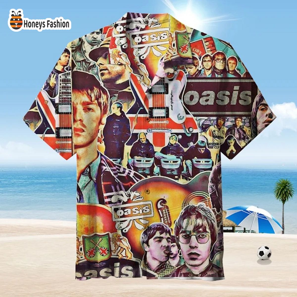 Oasis only hits ablums hawaiian shirt