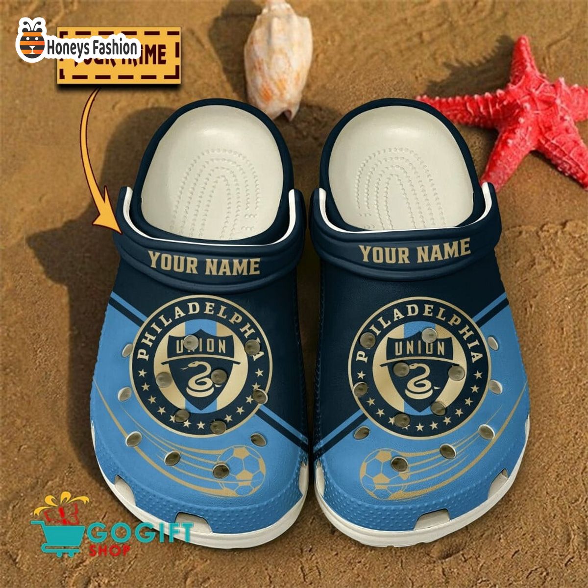 Philadelphia Union Custom Name Crocs