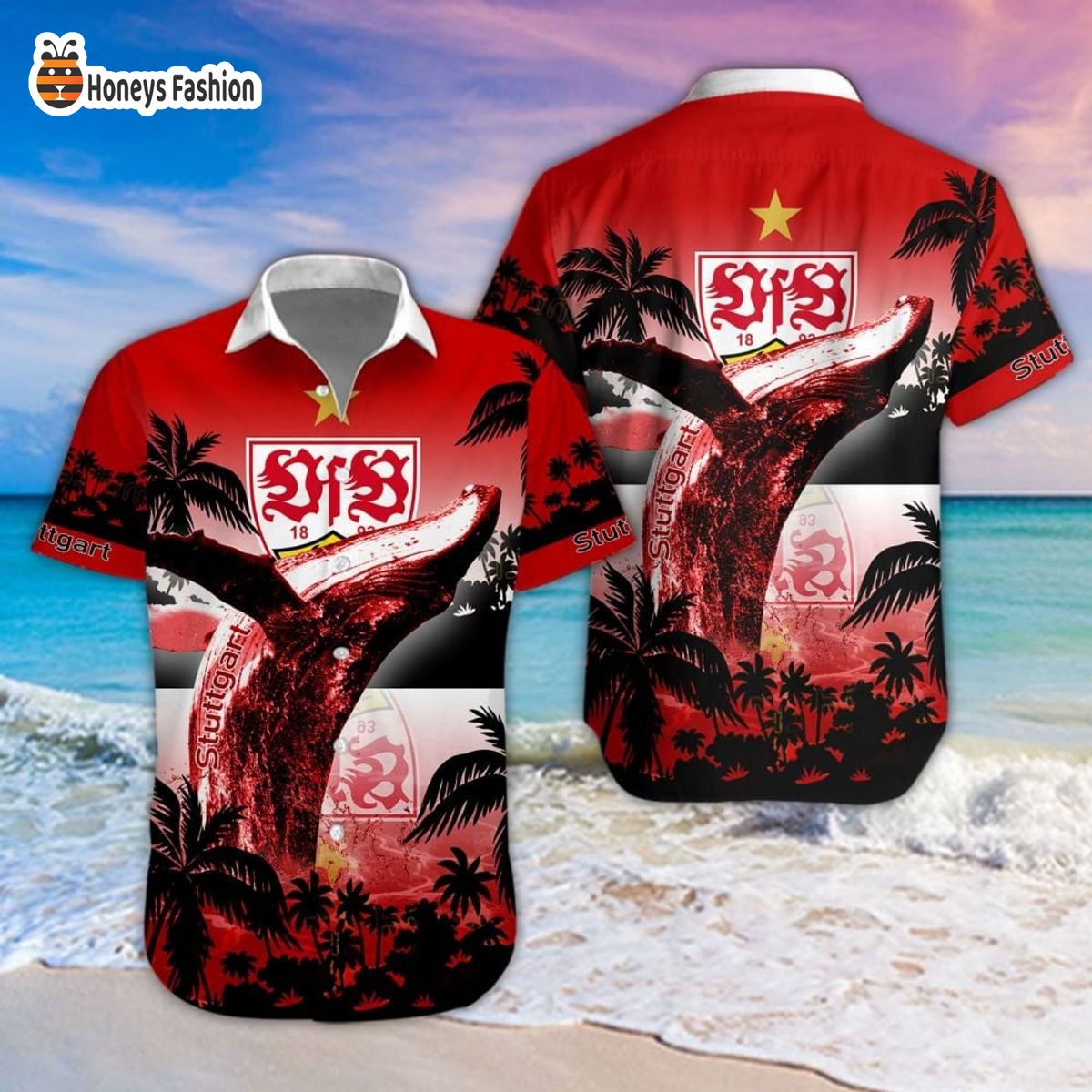 VfB Stuttgart 2023 hawaiian shirt