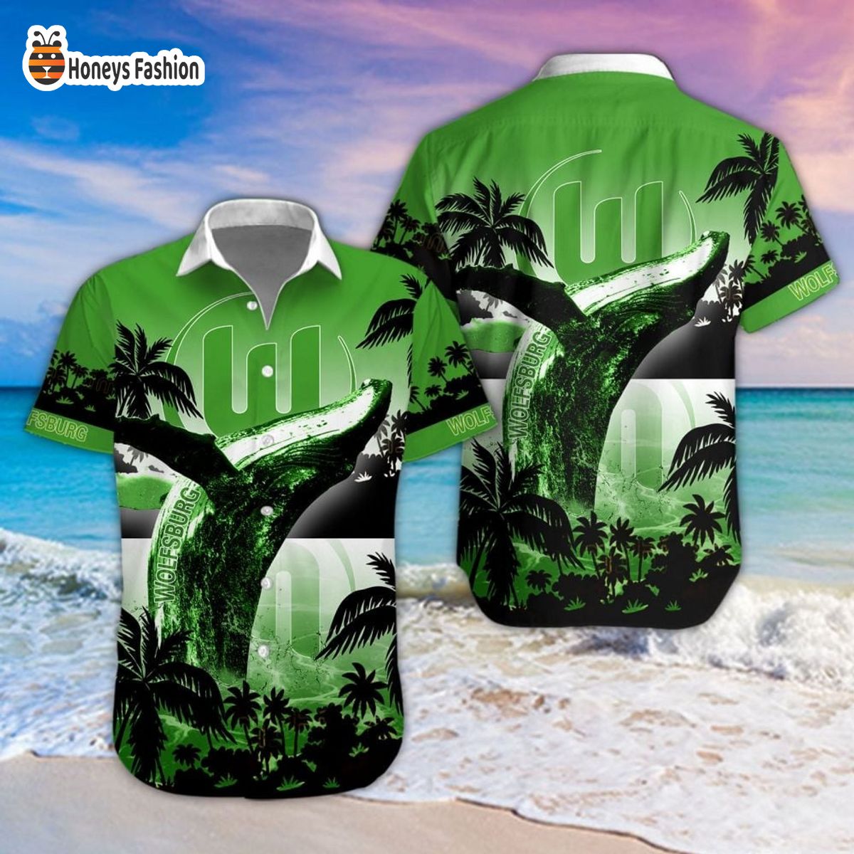 VfL Wolfsburg 2023 hawaiian shirt