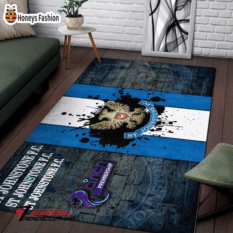 St Johnstone F.C. Rug Carpet