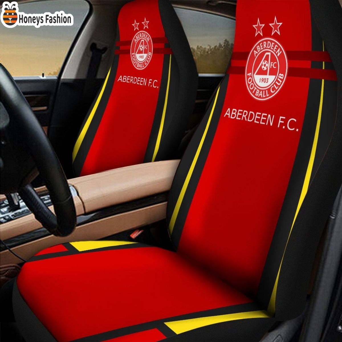 Aberdeen F.C. car seat cover