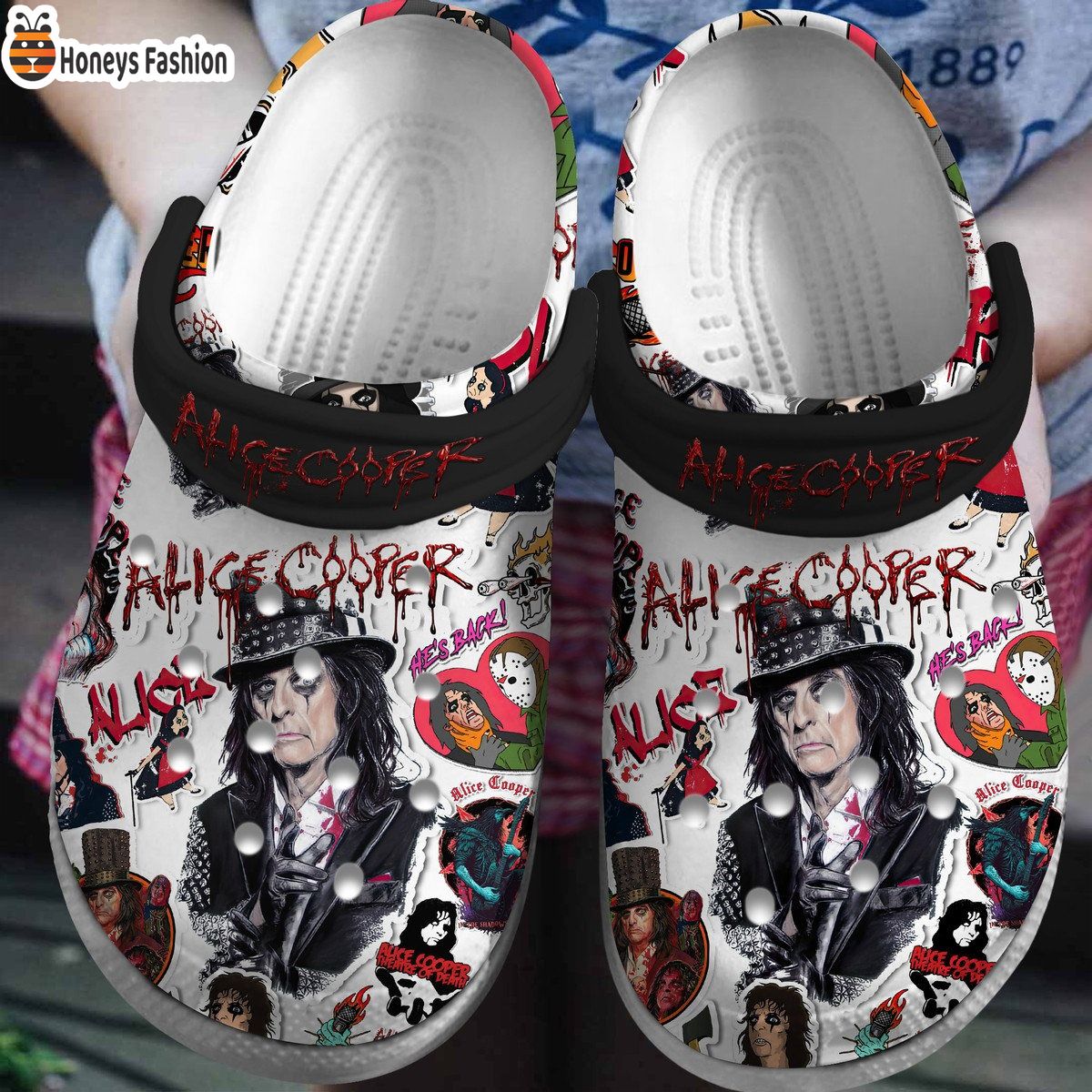 Alice Cooper Singer Music Crocs Crocband