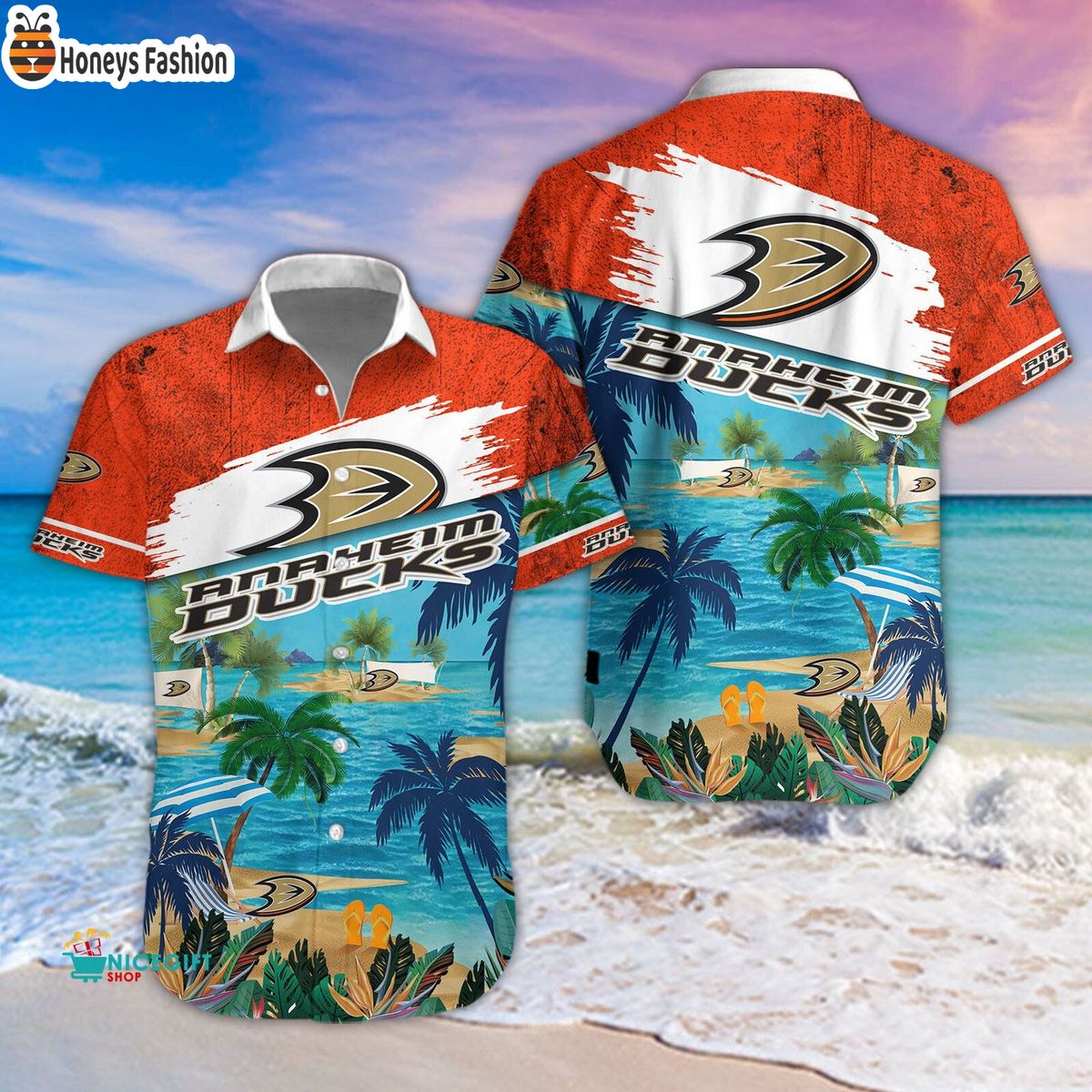 Anaheim Ducks NHL 2023 Summer Hawaiian Shirt
