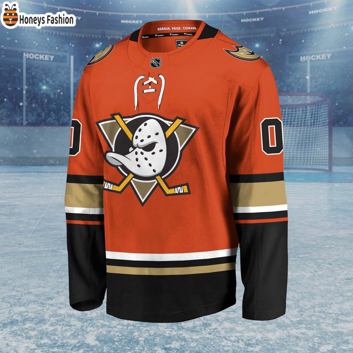 Anaheim Ducks Personalized Hockey Jersey