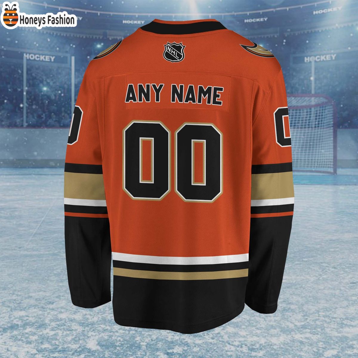 Anaheim Ducks Personalized Hockey Jersey