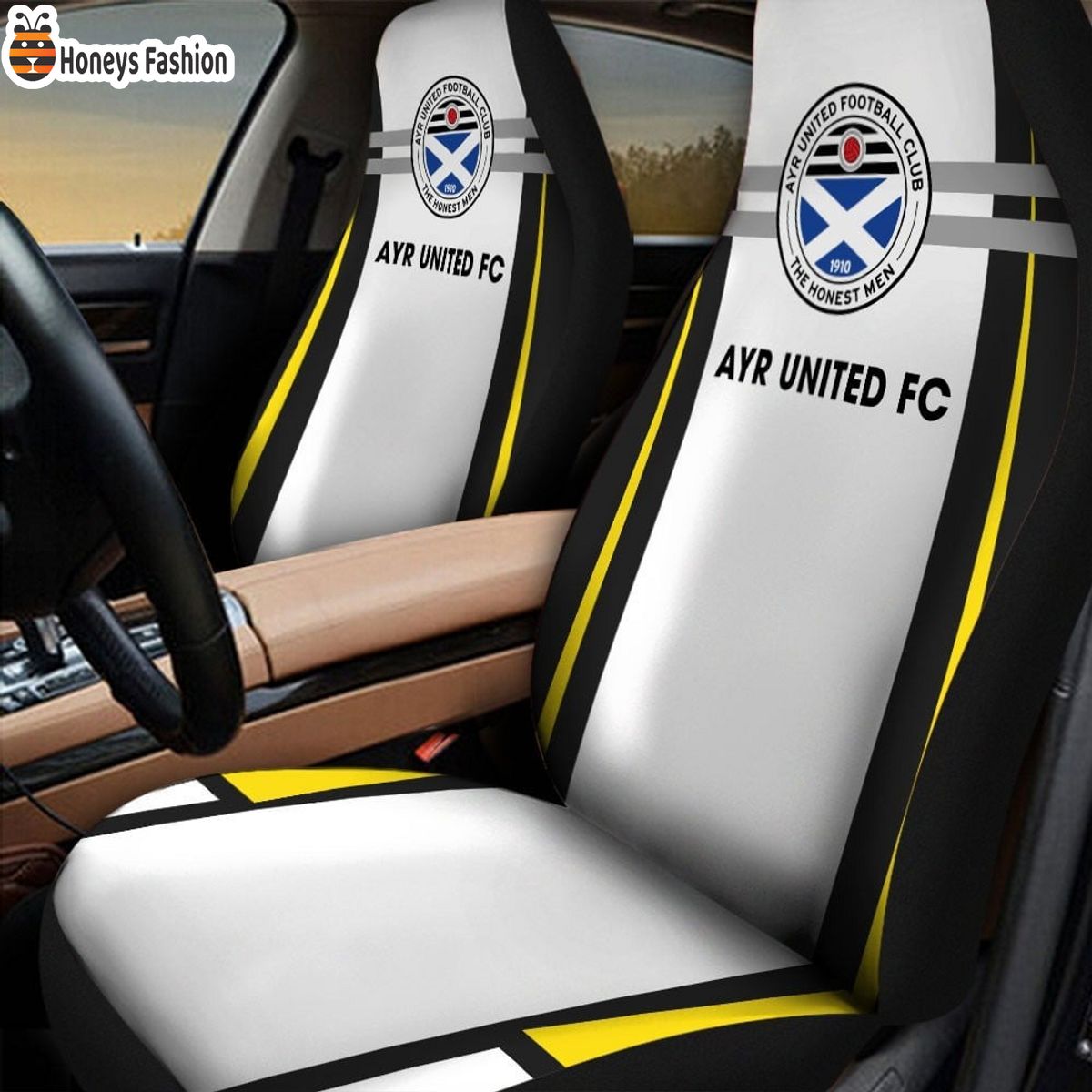 Ayr United F.C. car seat cover
