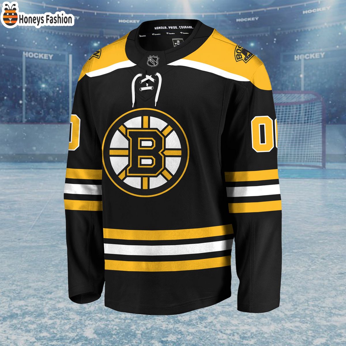 Boston Bruins Personalized Hockey Jersey