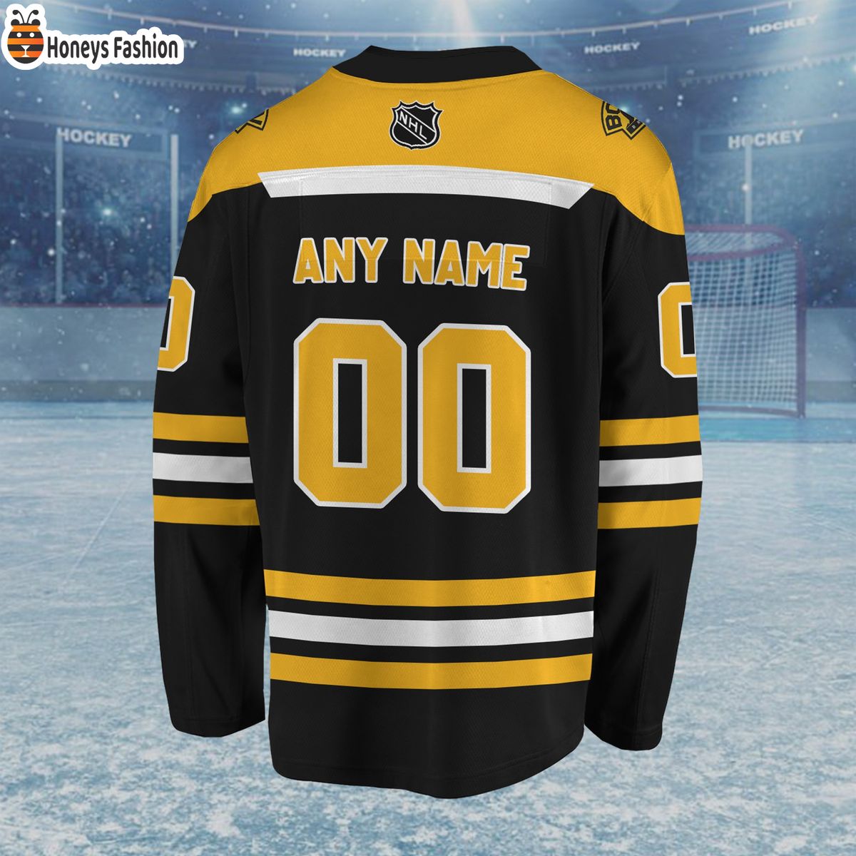Boston Bruins Personalized Hockey Jersey