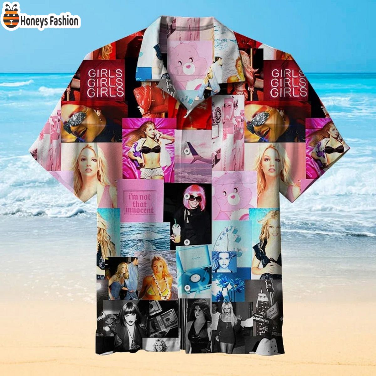 Britney Spears Hawaiian Shirt