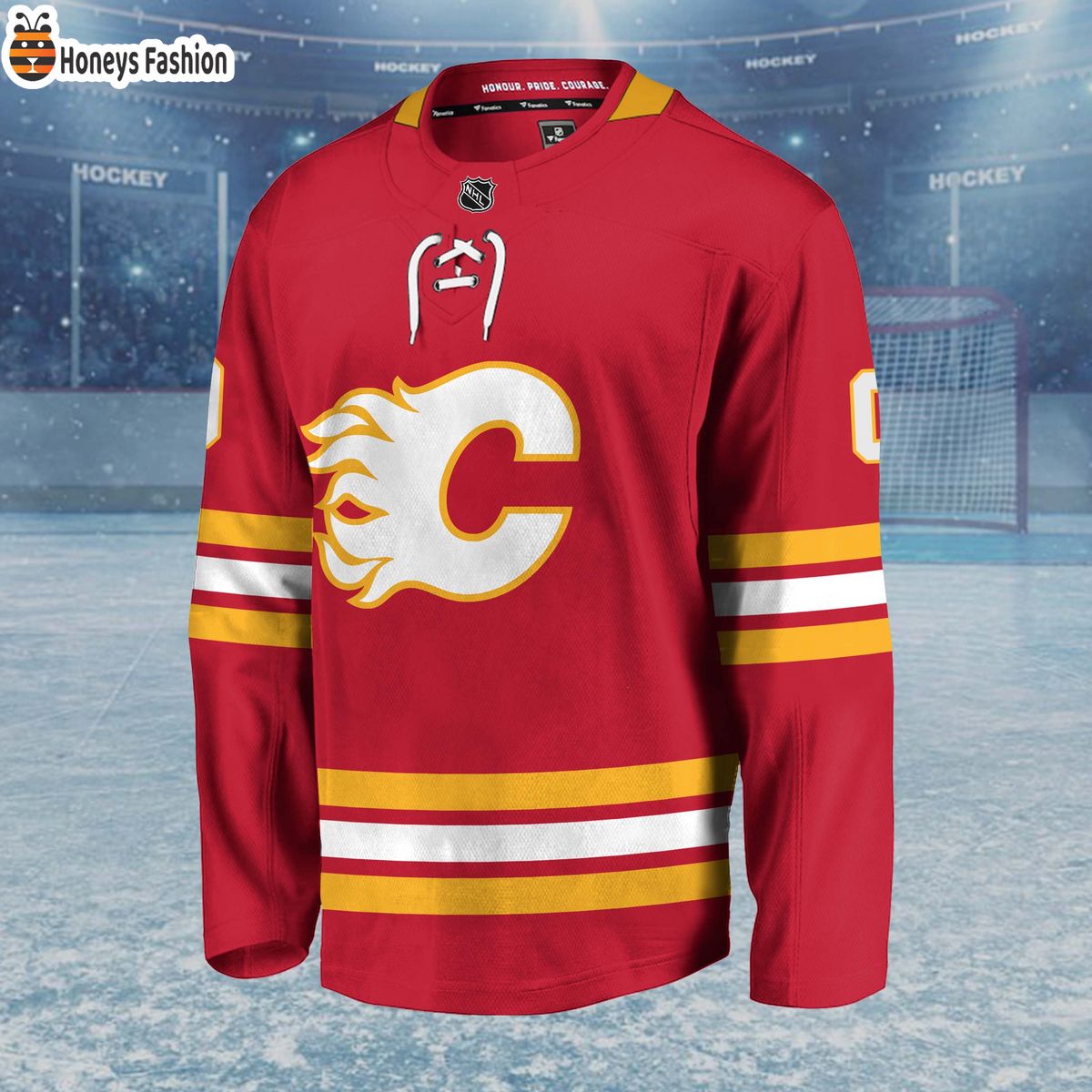 Calgary Flames Personalized Hockey Jersey