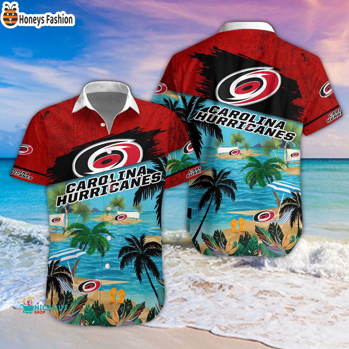 Carolina Hurricanes NHL 2023 Summer Hawaiian Shirt
