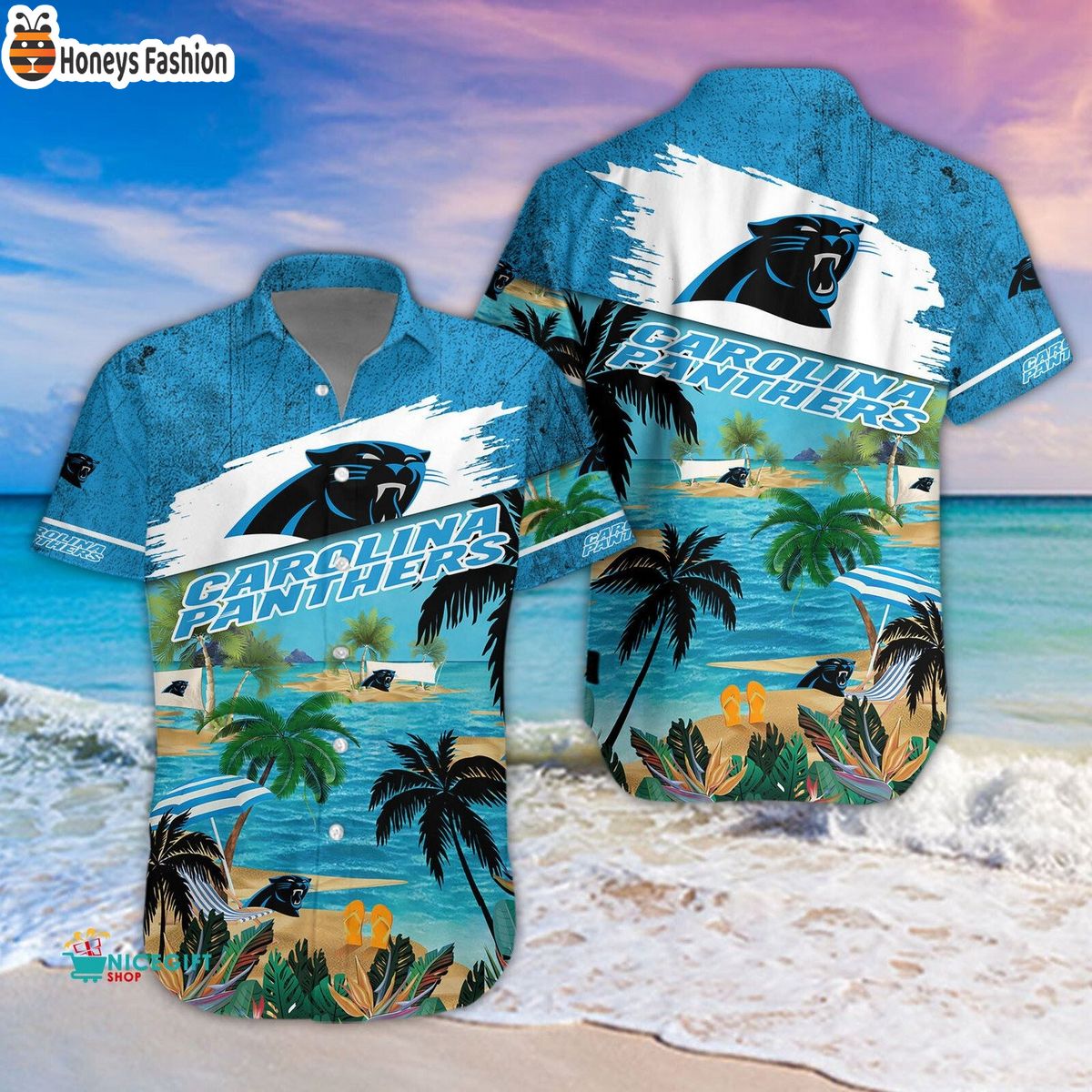 Carolina Panthers NFL Summer 2023 Hawaiian Shirt