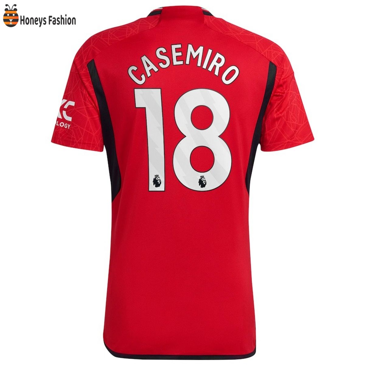 Casemiro 18 Manchester United Premier League 23-24 Jersey