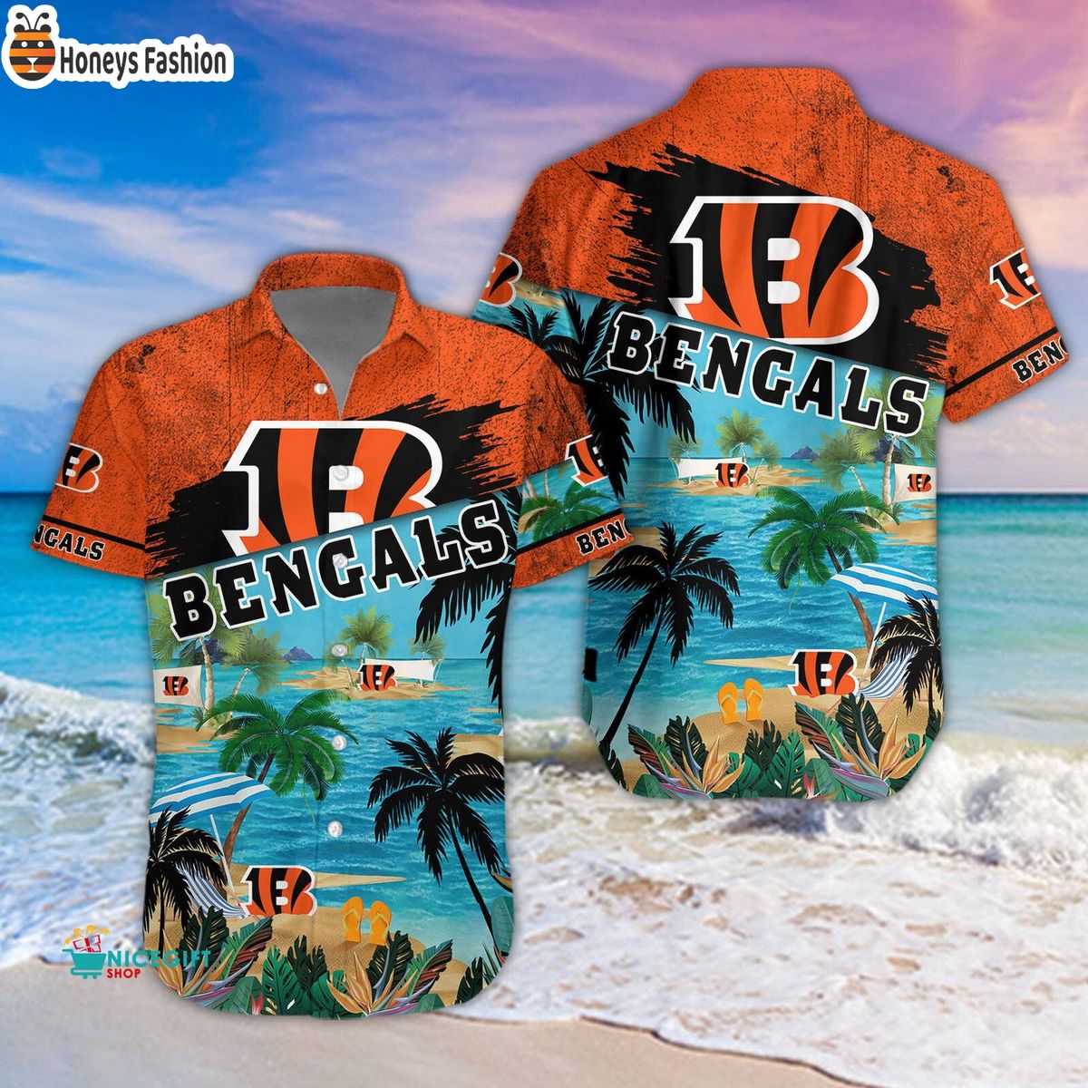 Cincinnati Bengals NFL Summer 2023 Hawaiian Shirt