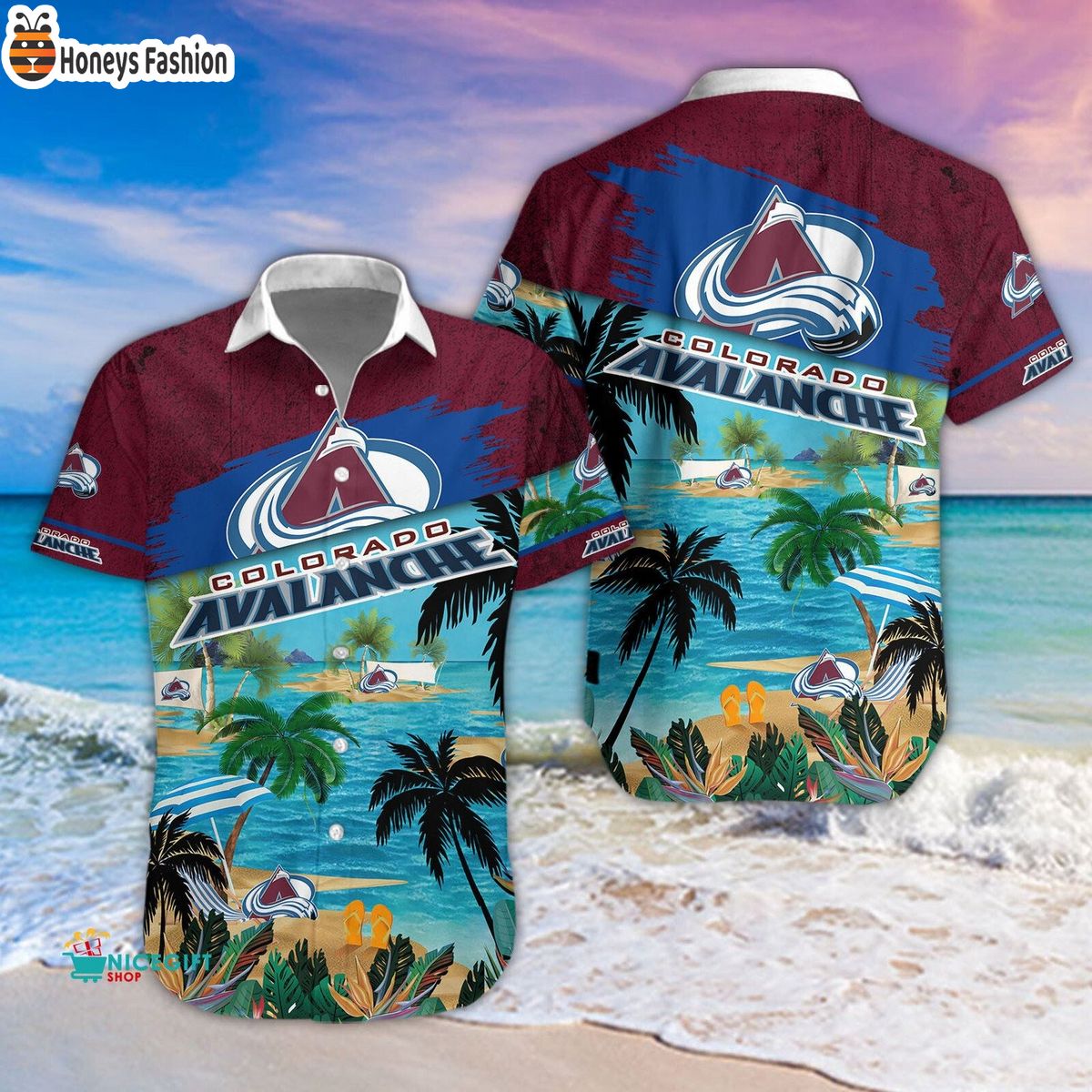 Colorado Avalanche NHL 2023 Summer Hawaiian Shirt