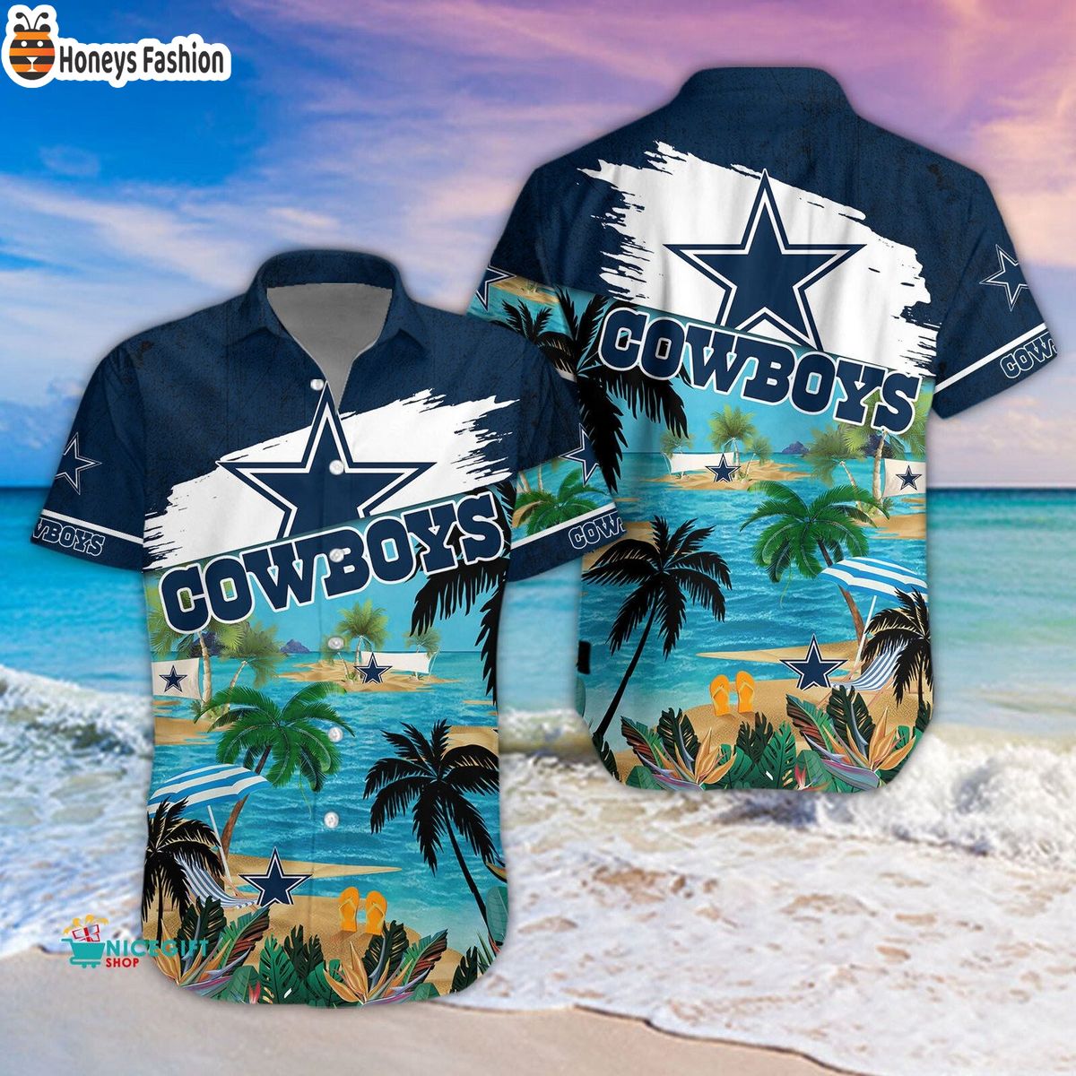 Dallas Cowboys NFL Summer 2023 Hawaiian Shirt
