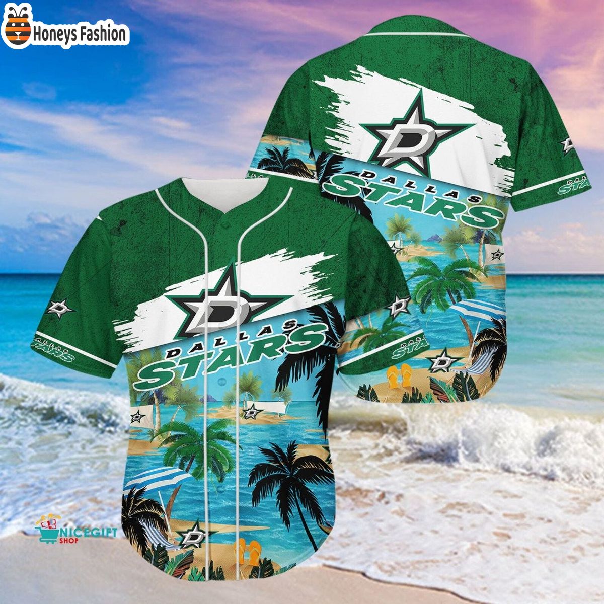 Dallas Stars 2023 Baseball Jersey