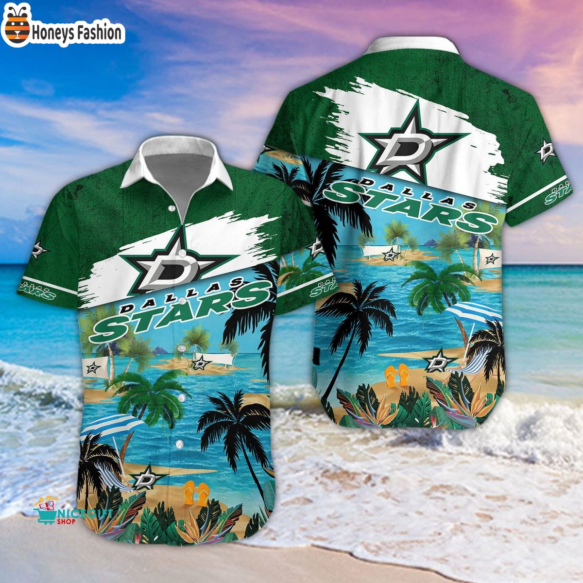 Dallas Stars NHL 2023 Summer Hawaiian Shirt