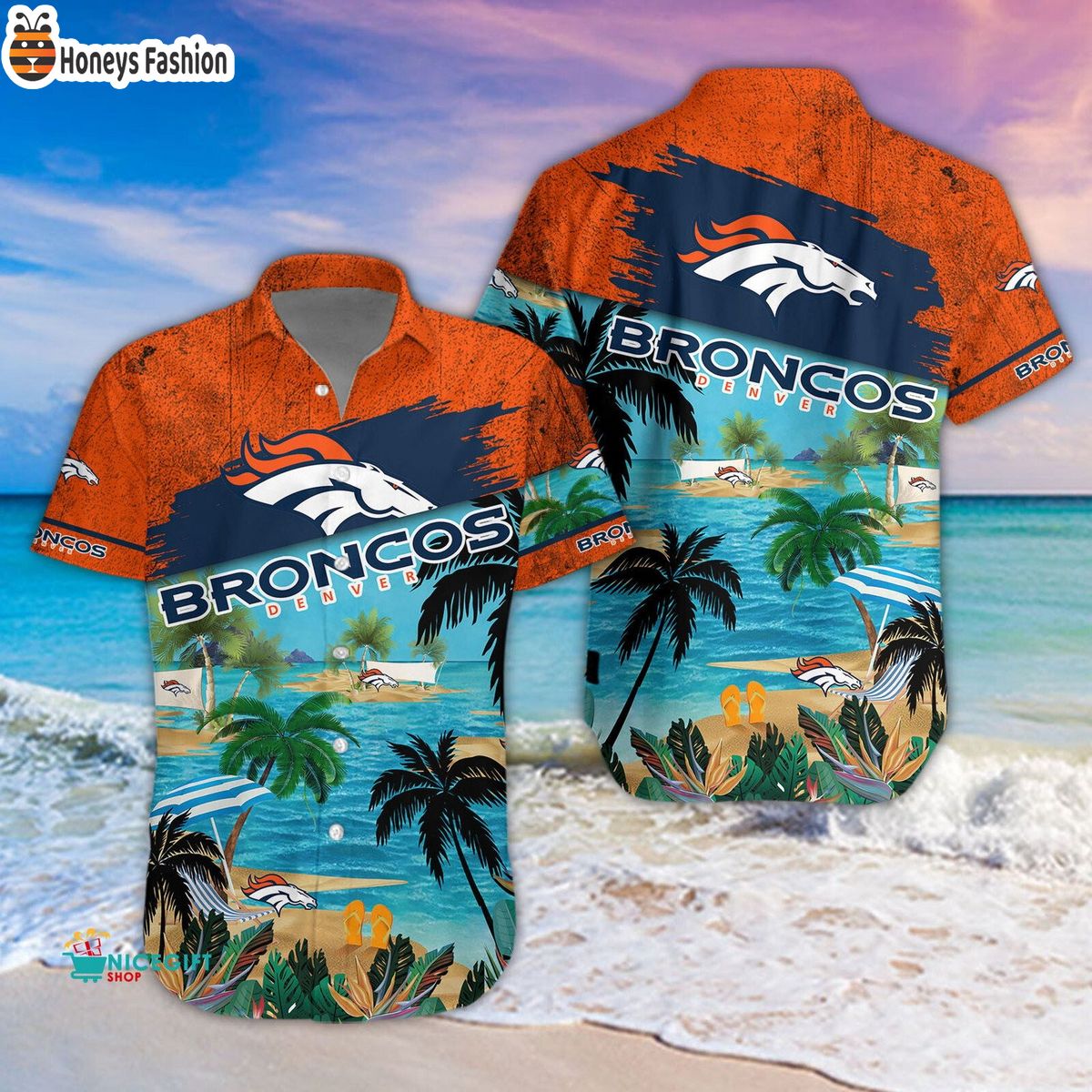 Denver Broncos NFL Summer 2023 Hawaiian Shirt