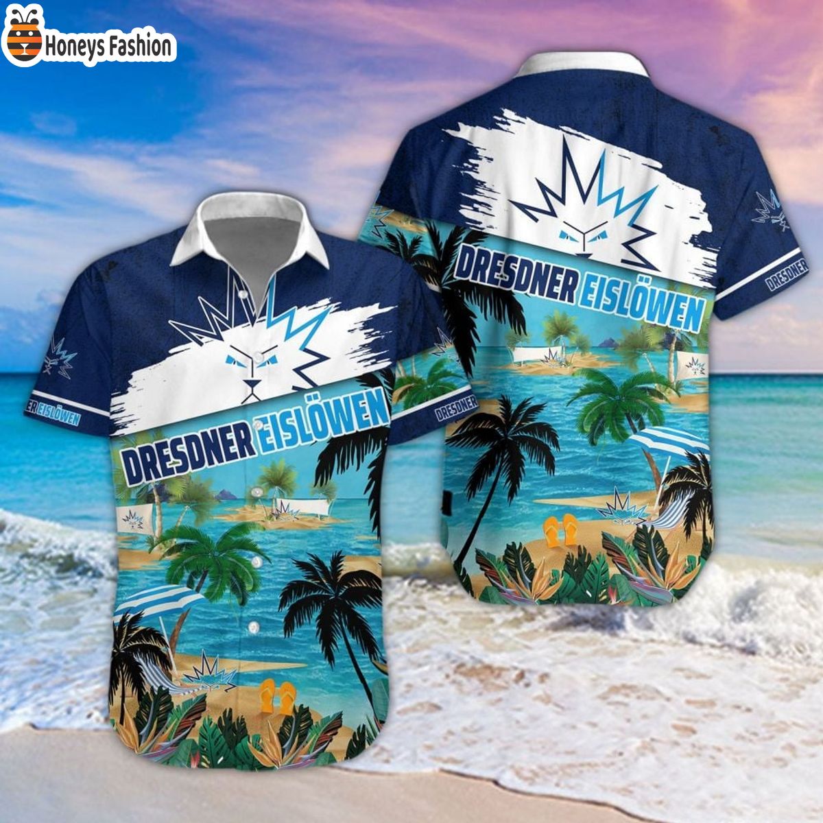 Dresdner Eislöwen 2023 Hawaiian Shirt