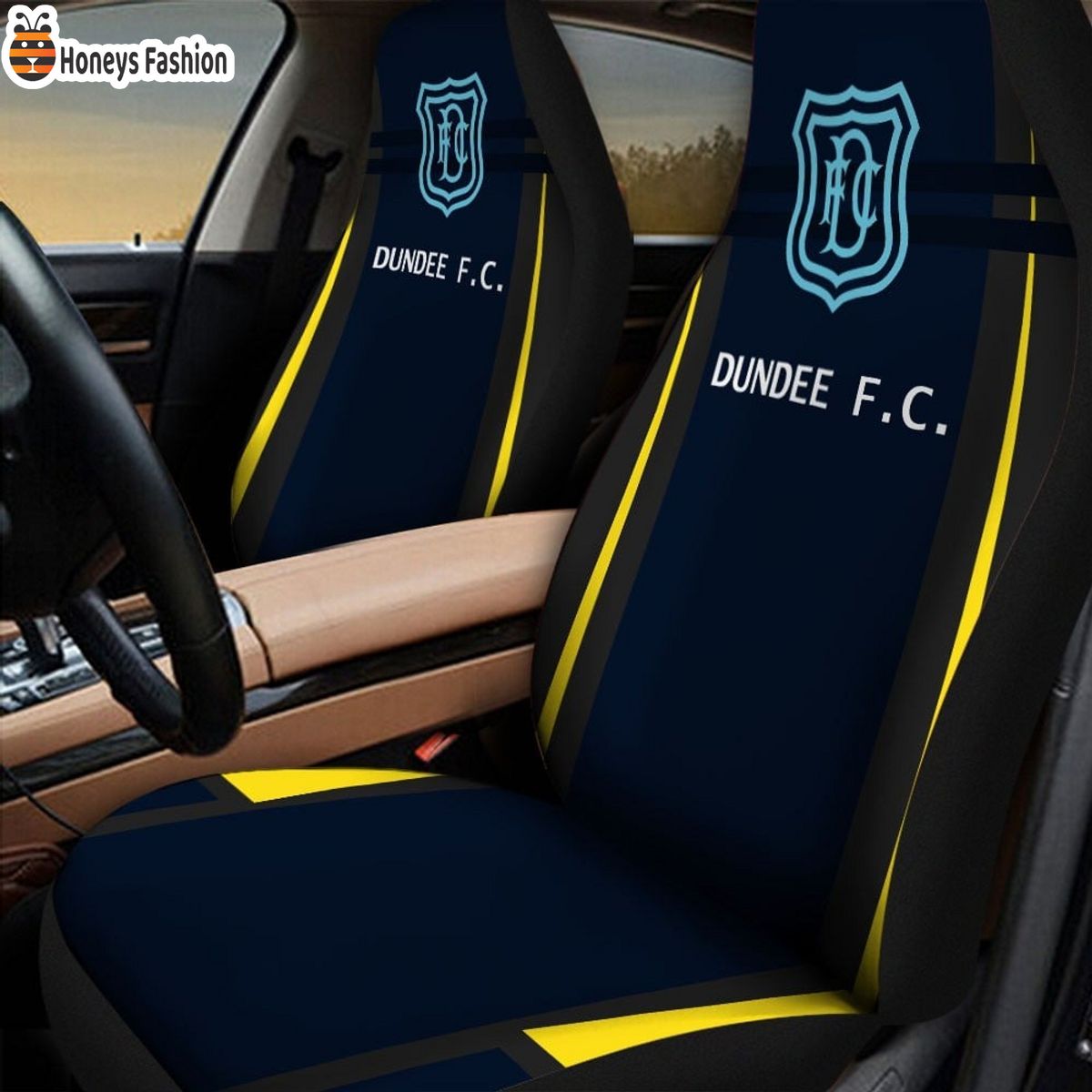 Dundee F.C. car seat cover
