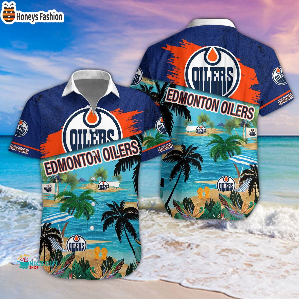 Edmonton Oilers NHL 2023 Summer Hawaiian Shirt