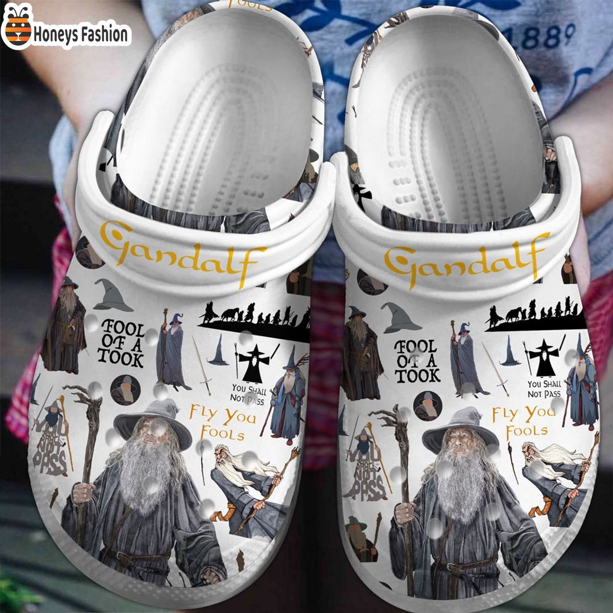 Gandalf The Lord Of The Rings Movie Crocs Crocband