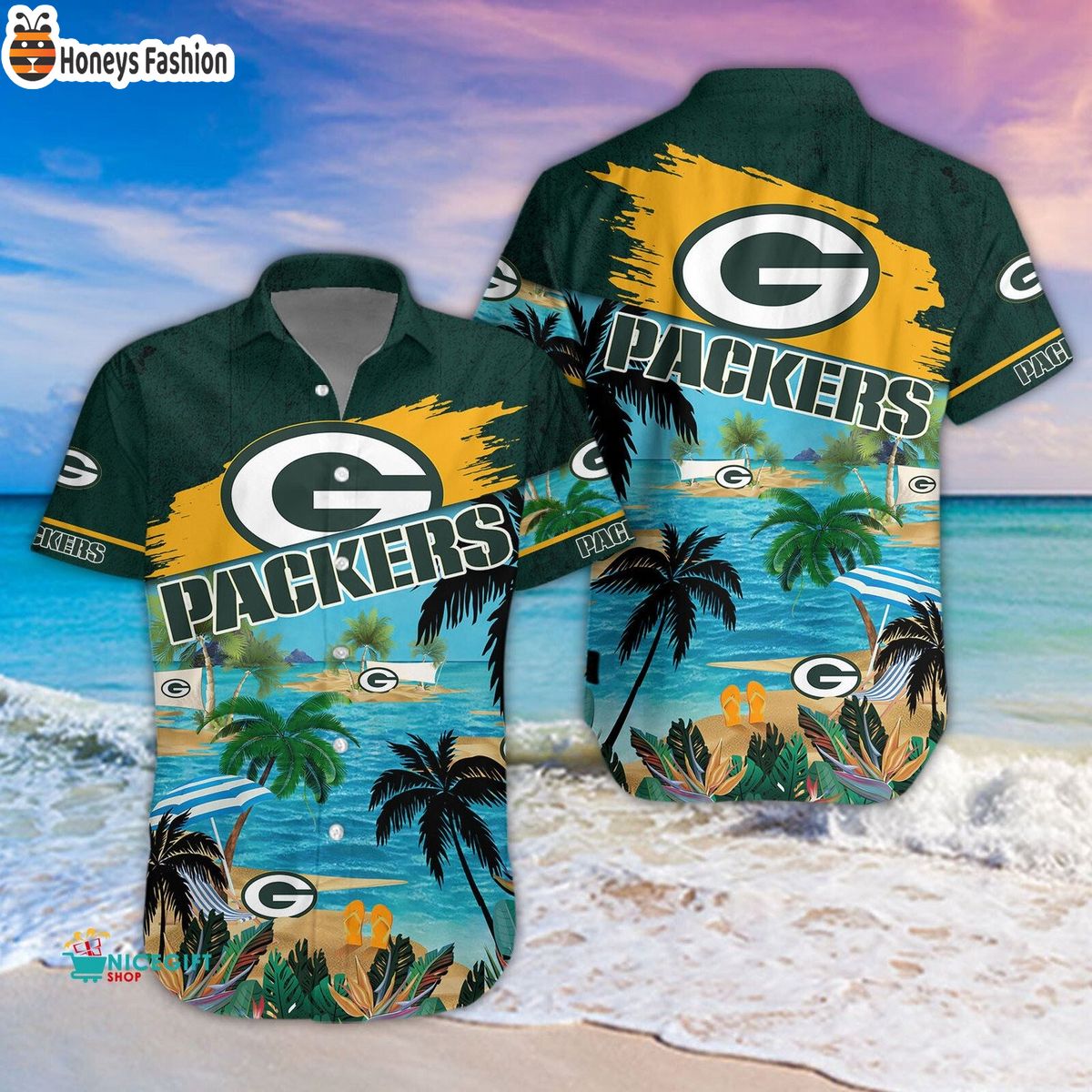 Green Bay Packers NFL Summer 2023 Hawaiian Shirt