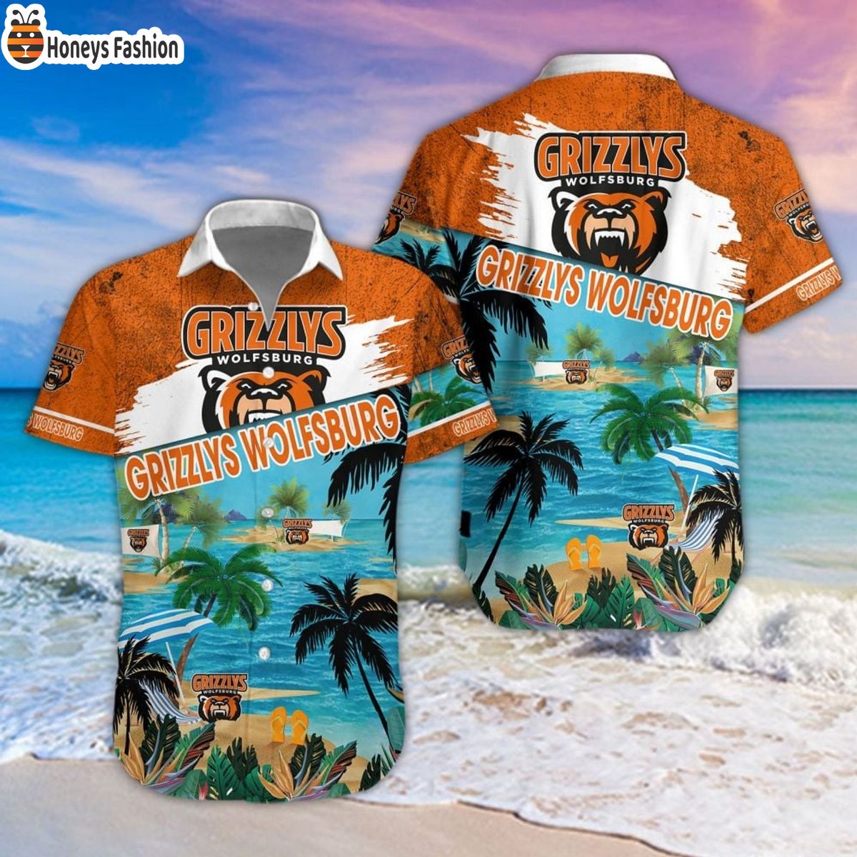 Grizzlys Wolfsburg 2023 Hawaiian Shirt