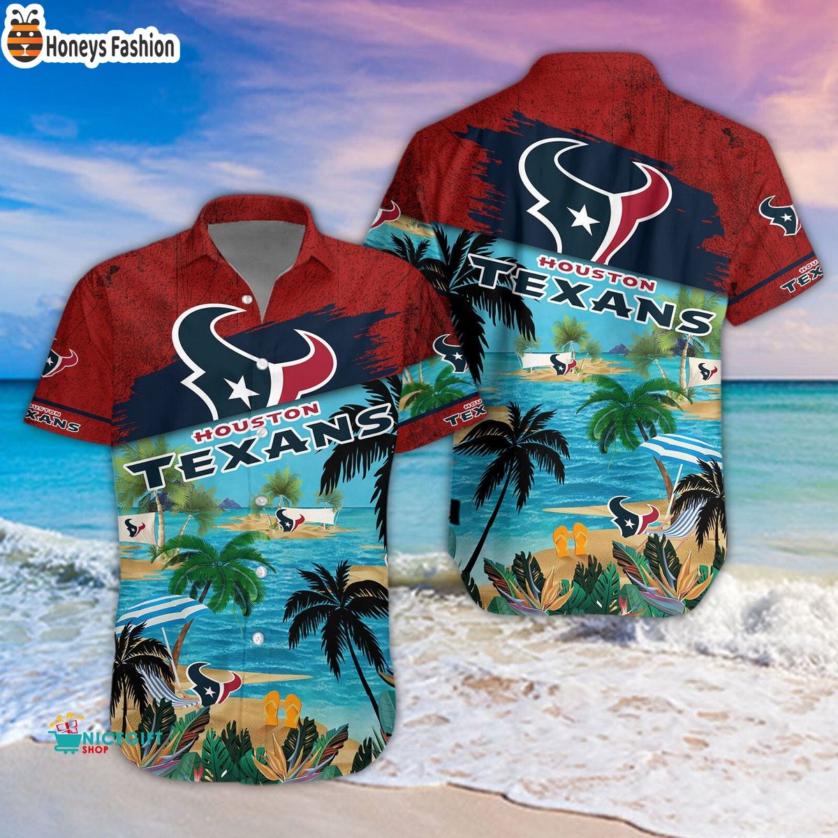 Houston Texans NFL Summer 2023 Hawaiian Shirt